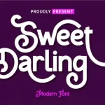 Sweet Darling Display Font