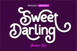 Sweet Darling Display Font