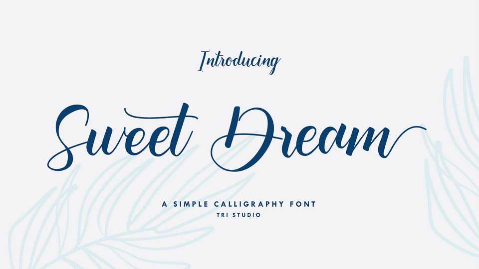 Sweet Dream Font › Fontesk