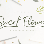 Sweet Flower Script Font