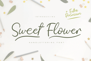 Sweet Flower Script Font
