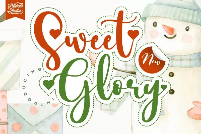 Sweet Glory Script Font