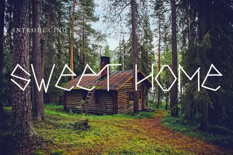 Sweet Home Font
