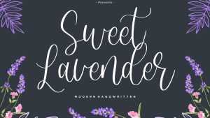 Sweet Lavender Script › Fontesk