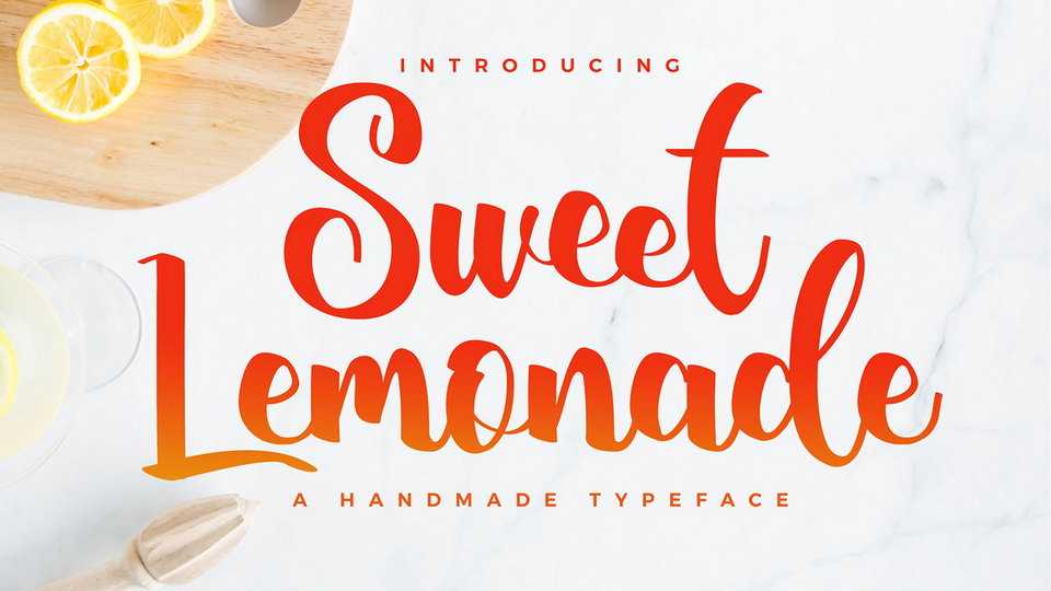 Sweet Lemonade Font › Fontesk