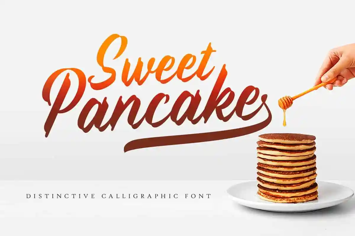 Sweet Pancake Script Font