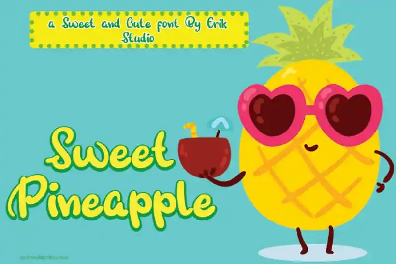 Sweet Pineapple Display Font