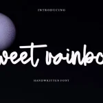 Sweet Rainbow Font