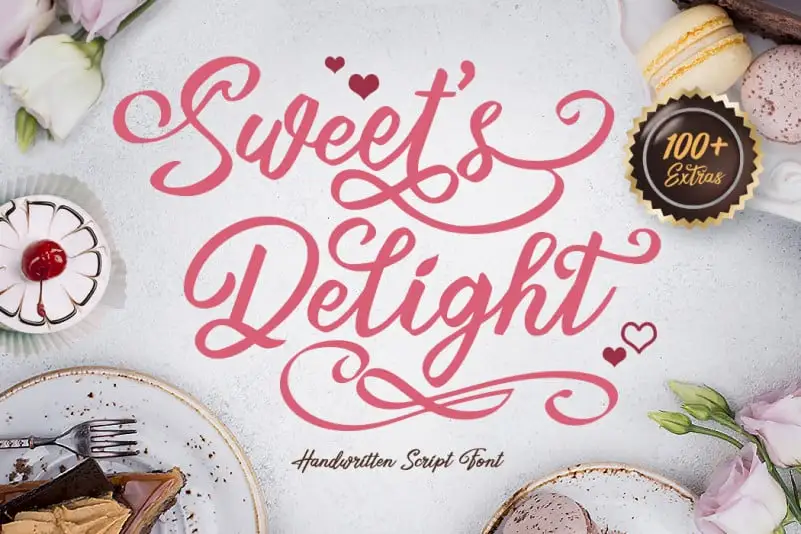 Sweet's Delight Script Font