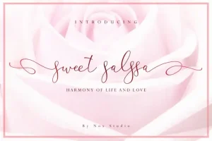 Sweet Salssa Calligraphy Font
