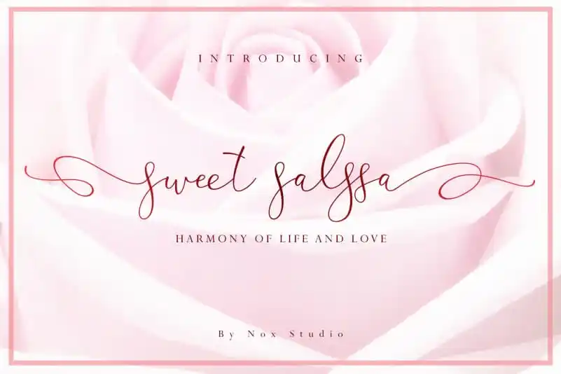 Sweet Salssa Calligraphy Font