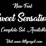 Sweet Sensations Font