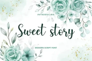 Sweet story Script Font