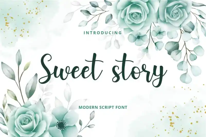 Sweet story Script Font