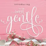 Sweetgentle Script Font