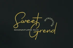 Sweetgrend Font
