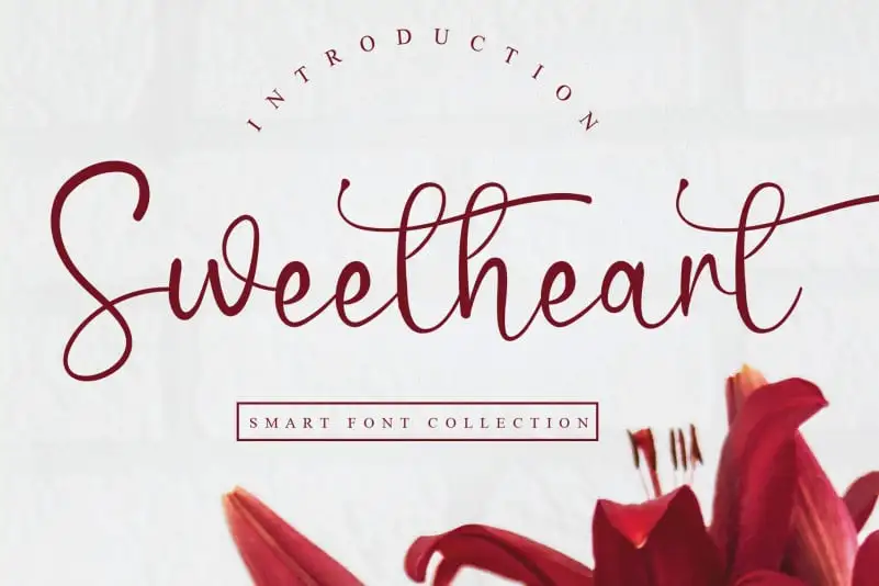 Sweetheart Calligraphy Font