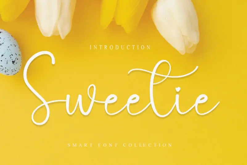 Sweetie Calligraphy Font
