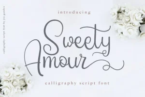Sweety Amour Script Font