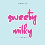 Sweety Milk Font