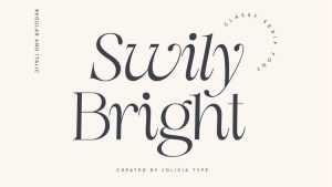 Swily Bright Font › Fontesk