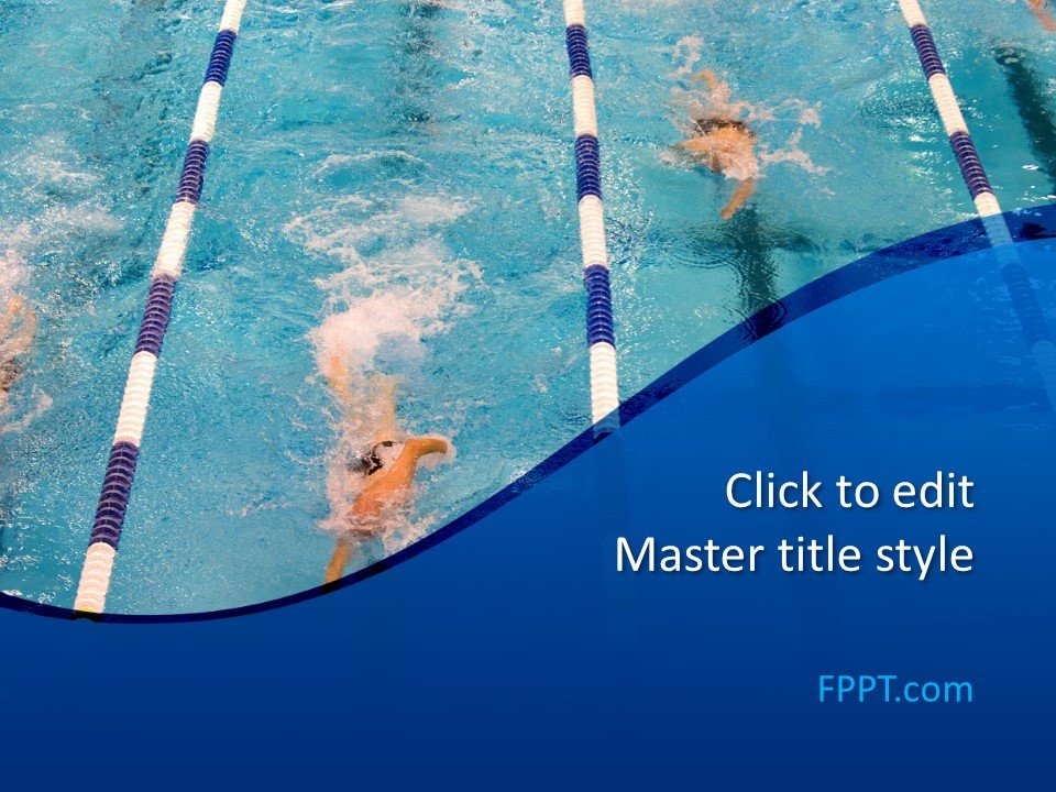 Swimming Pool PowerPoint Template
