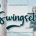 Swingset Script Font