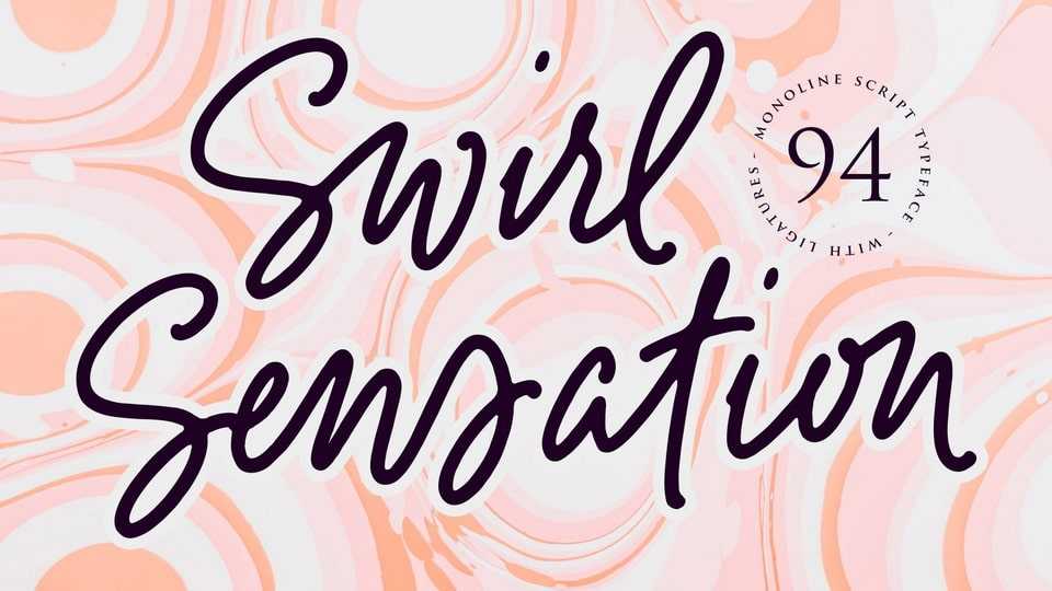 Swirl Sensations Font › Fontesk