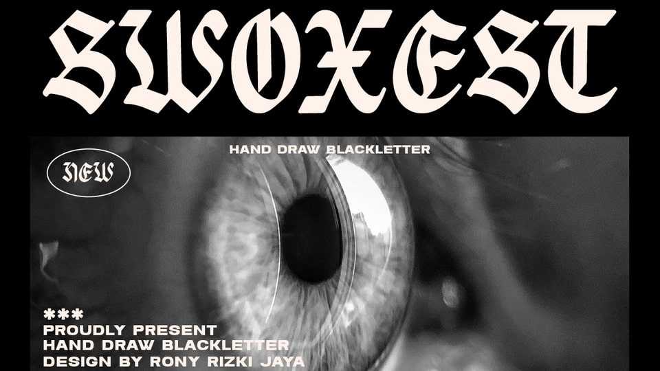 Swoxest Font › Fontesk