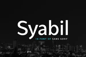 Syabil Font Family