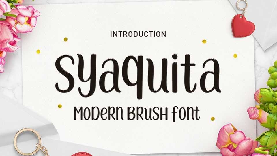 Syaquita Font › Fontesk