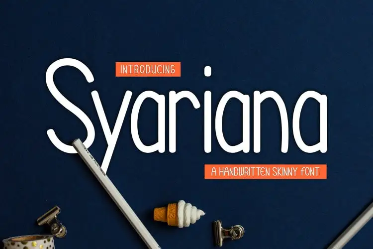 Syariana Sans Serif Font
