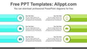 Symmetrical Banner PowerPoint Diagram