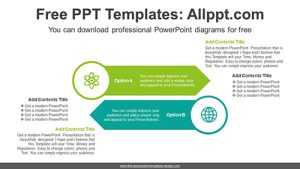 Symmetrical Banner PPT Diagram