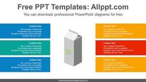 Symmetrical Banners PowerPoint Diagram