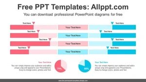 Symmetry Bar-Pie Chart Diagram Template