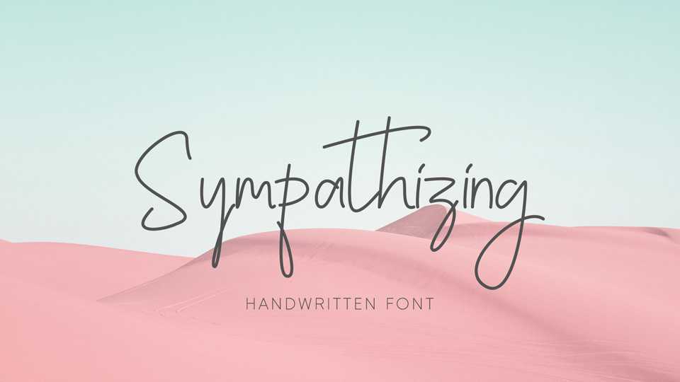 Sympathizing Font › Fontesk