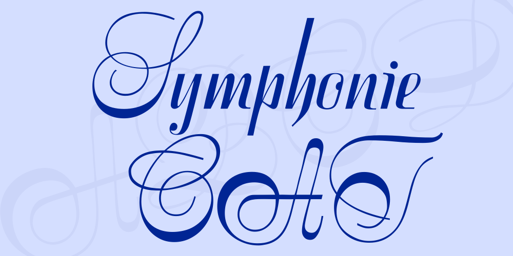 Symphonie CAT Font