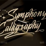 Symphony Calligraphy Font - Fonte Grátis Symphony Calligraphy Font