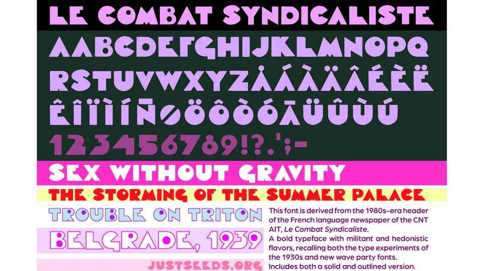 Syndicalista Font › Fontesk