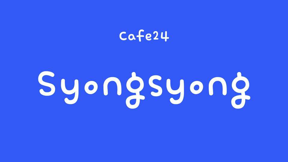 Syongsyong Font › Fontesk