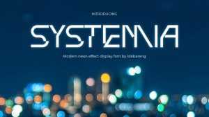 Systemia Font › Fontesk