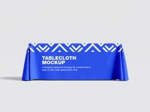 Tablecloth mockup