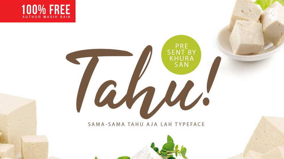 Tahu! Script Font › Fontesk