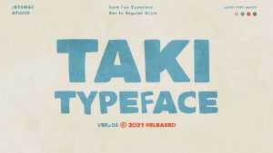 Taki Font › Fontesk