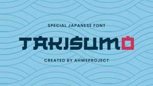 Takisumo Font › Fontesk