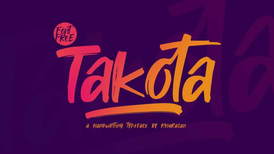 Takota Font › Fontesk