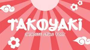 Takoyaki Font › Fontesk