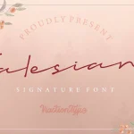 Talesian Signature Font - Fonte Grátis Talesian Signature Font