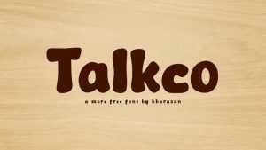 Talkco Font › Fontesk